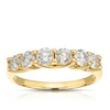 Thumbnail Image 1 of 18ct Yellow Gold Six Stone Eternity 1ct Diamond Ring