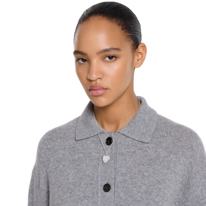 Main Image 3 of Gucci Blind For Love Sterling Silver Heart Shaped Pendant Necklace