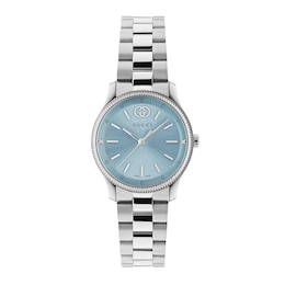 Gucci G-Timeless 29mm Blue Dial & Stainless Steel Watch