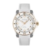 Thumbnail Image 1 of Gucci Dive 36mm White Rubber Strap Watch