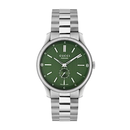 Gucci G-Timeless 40mm Green Dial & Stainless Steel Watch