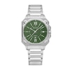 Thumbnail Image 1 of Gucci G-Flat 36mm Green Dial & Stainless Steel Watch