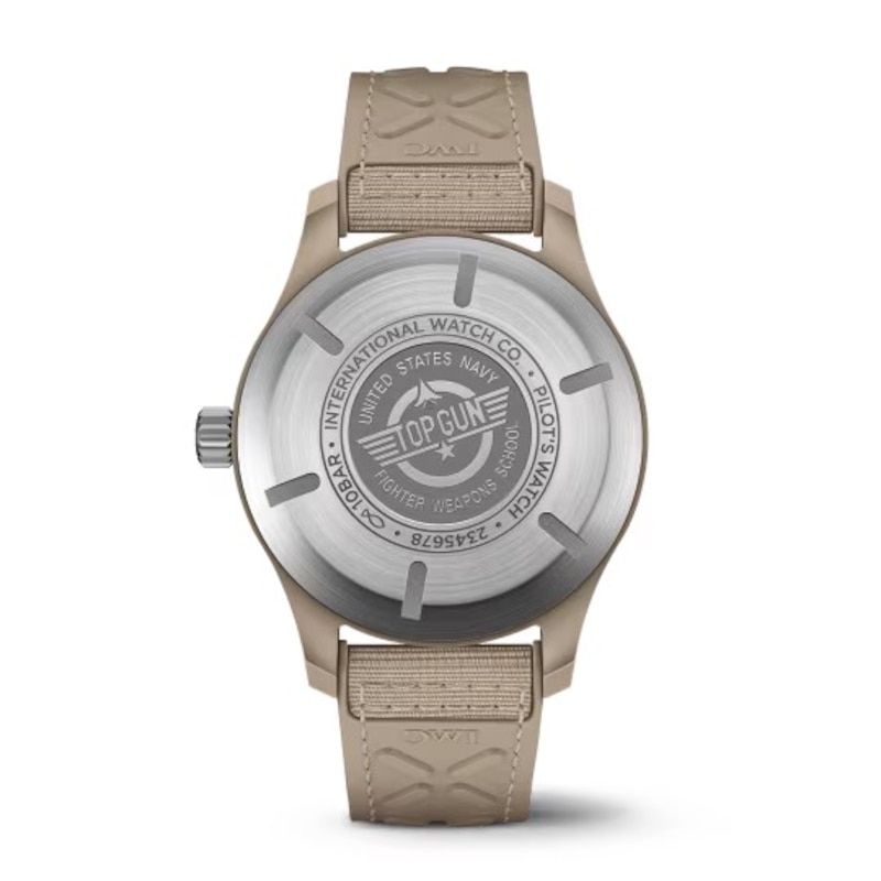 Main Image 2 of IWC Pilot's Watch Automatic 41mm TOP GUN Mojave Desert Rubber Strap Watch