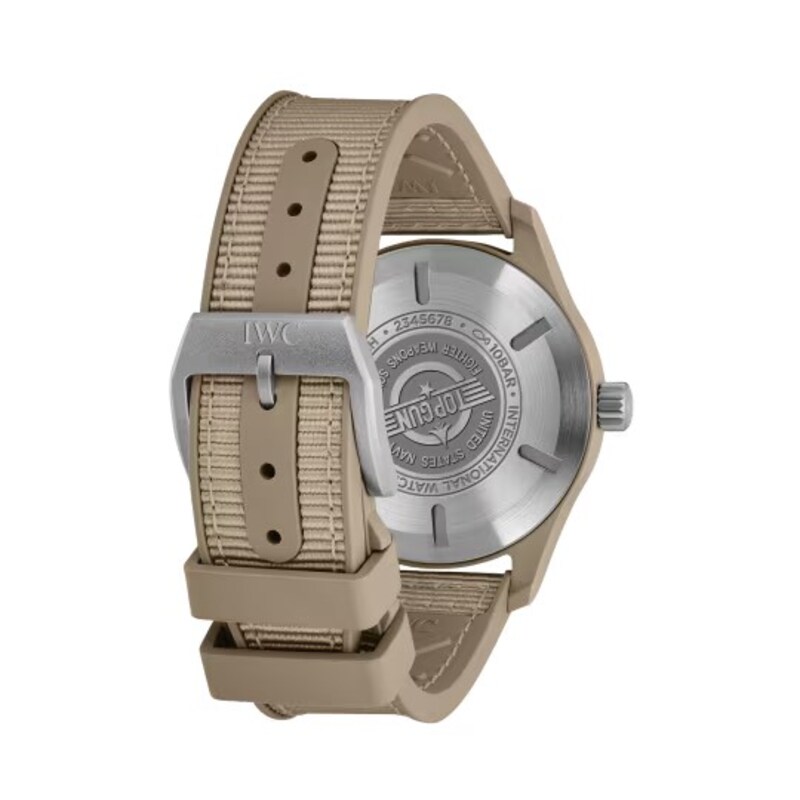 Main Image 4 of IWC Pilot's Watch Automatic 41mm TOP GUN Mojave Desert Rubber Strap Watch