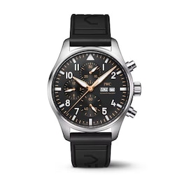 IWC Pilot’s Watch Chronograph 43mm APXGP Men's Black Rubber Strap Watch
