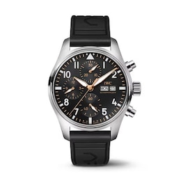IWC Pilot’s Watch Chronograph 41mm APXGP Black Rubber Strap Watch
