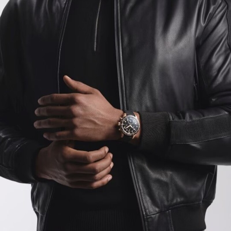 Main Image 5 of IWC Pilot’s Watch Performance Chronograph 41mm 18ct Yellow Gold & Black Rubber Watch