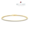 Thumbnail Image 1 of Arctic Light 18ct Yellow Gold 1ct Diamond Tennis Bracelet