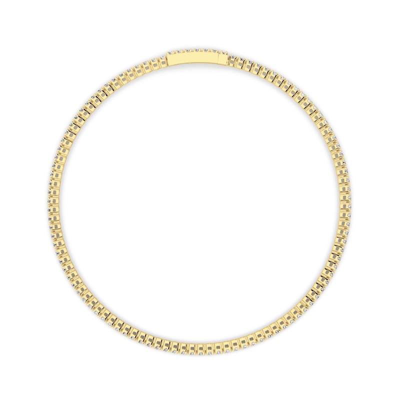 Main Image 4 of Arctic Light 18ct Yellow Gold 1ct Diamond Tennis Bracelet