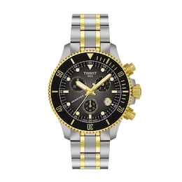 Tissot Seastar 1000 Chronograph 38mm Two Tone Bracelet Watch