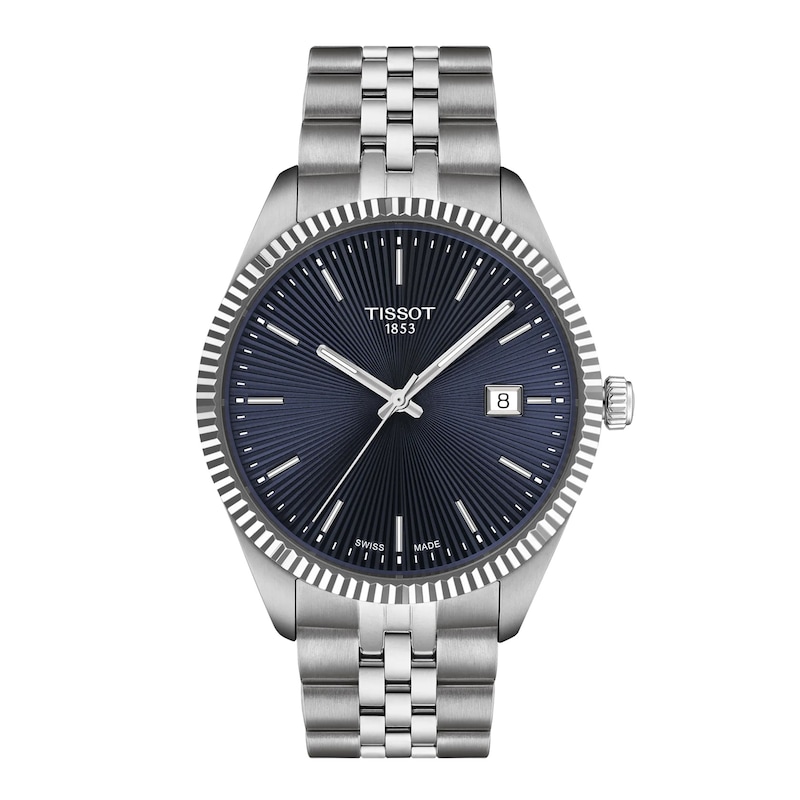 Main Image 1 of Tissot Ballade 40mm Men's Blue Dial & Stainless Steel Watch