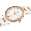 Thumbnail Image 2 of Rado La Coupole Jubilé Diamond & White Ceramic Bracelet Watch