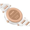 Thumbnail Image 4 of Rado La Coupole Jubilé Diamond & White Ceramic Bracelet Watch