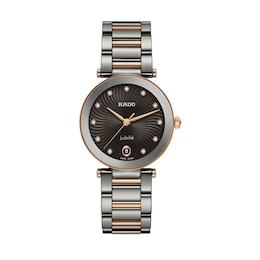 Rado Coupole Classic Diamond & Two Tone Bracelet Watch