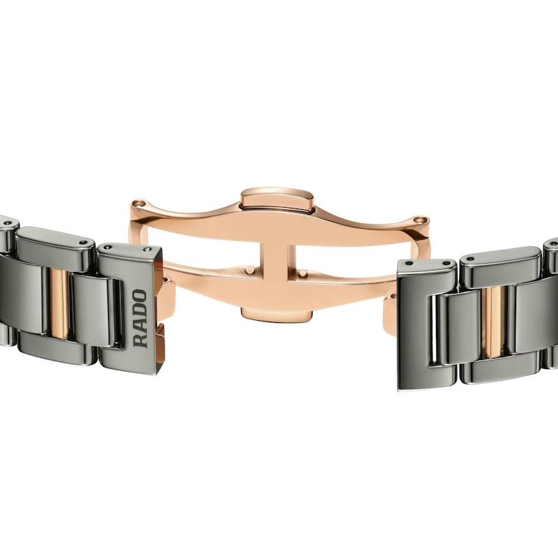 Main Image 5 of Rado Coupole Classic Diamond & Two Tone Bracelet Watch