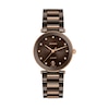 Thumbnail Image 1 of Rado La Coupole Diamond Brown Ceramic Bracelet Watch