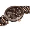 Thumbnail Image 2 of Rado La Coupole Diamond Brown Ceramic Bracelet Watch