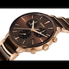 Thumbnail Image 2 of Rado Centrix Chronograph Brown Ceramic Bracelet Watch