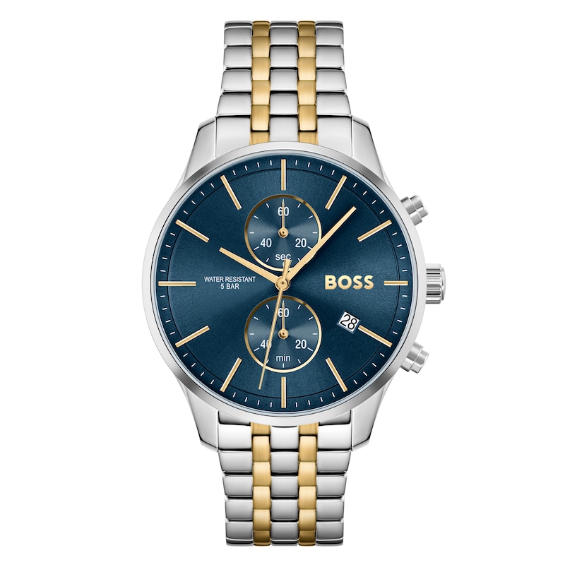 Main Image 1 of BOSS Associate Chronograph Men's Two Tone Bracelet Watch