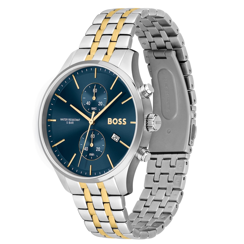 Main Image 2 of BOSS Associate Chronograph Men's Two Tone Bracelet Watch