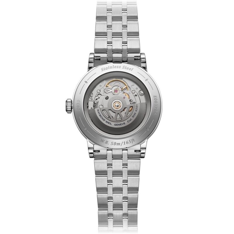 Main Image 2 of Raymond Weil Millesime Automatic 39.5mm Anthracite Dial & Stainless Steel Watch