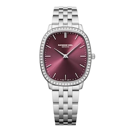 Raymond Weil Toccata Heritage 36mm Stone Set Stainless Steel Watch
