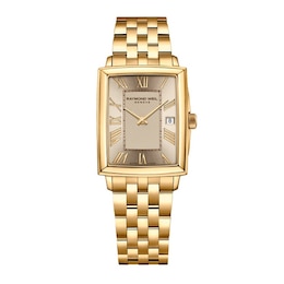 Raymond Weil Toccata Champagne Dial & Yellow Gold PVD Bracelet Watch