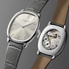 Thumbnail Image 2 of Raymond Weil Toccata Heritage 38mm Grey Leather Strap Watch