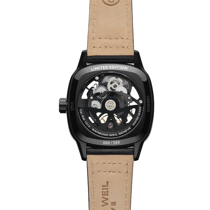 Main Image 2 of Raymond Weil Freelancer 40mm Automatic Skeleton Dial & Leather Limited Edition Watch
