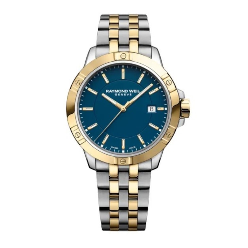 Main Image 1 of Raymond Weil Tango Classic Men's 41mm Blue Dial & Two Tone Bracelet Watch