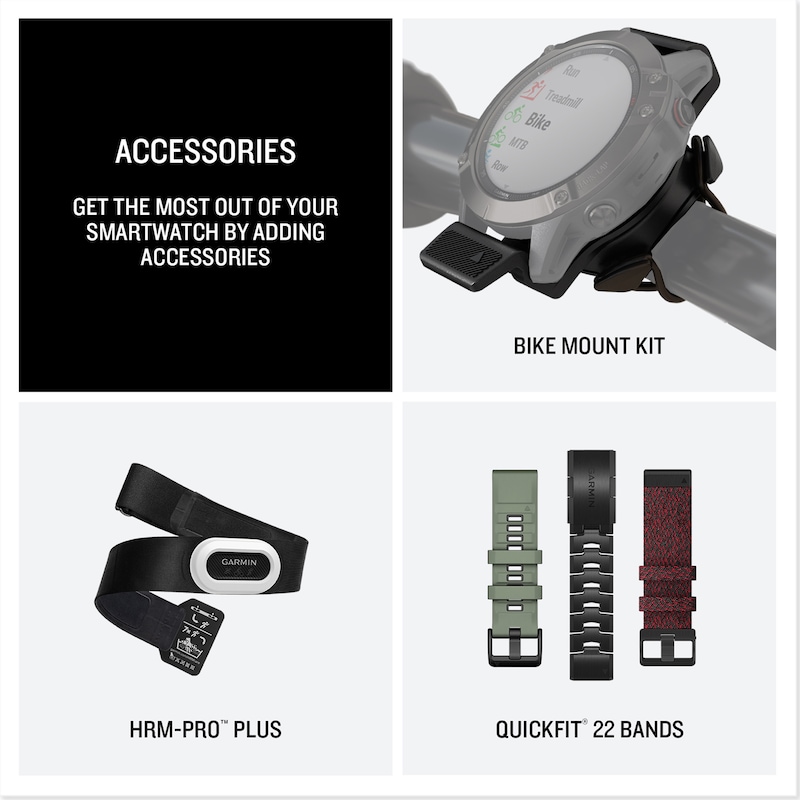 Main Image 6 of Garmin Instinct 3 - 50mm Solar Tactical Black Silicone Strap Watch