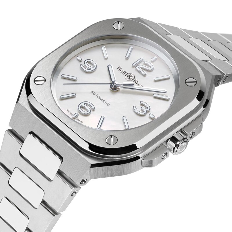 Main Image 2 of Bell & Ross BR-05 36mm Mother Of Pearl Stainless Steel Watch