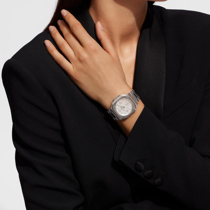 Main Image 4 of Bell & Ross BR-05 36mm Mother Of Pearl Stainless Steel Watch