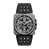 Thumbnail Image 1 of Bell & Ross BR-X3 41mm Black Dial Black Titanium & Rubber Strap Watchh