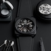 Thumbnail Image 3 of Bell & Ross BR-03 Skeleton Black Ceramic & Rubber Strap Watch