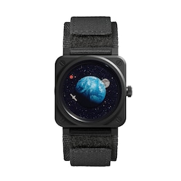 Bell & Ross BR-03 Astro Black Rubber Strap Limited Edition Watch