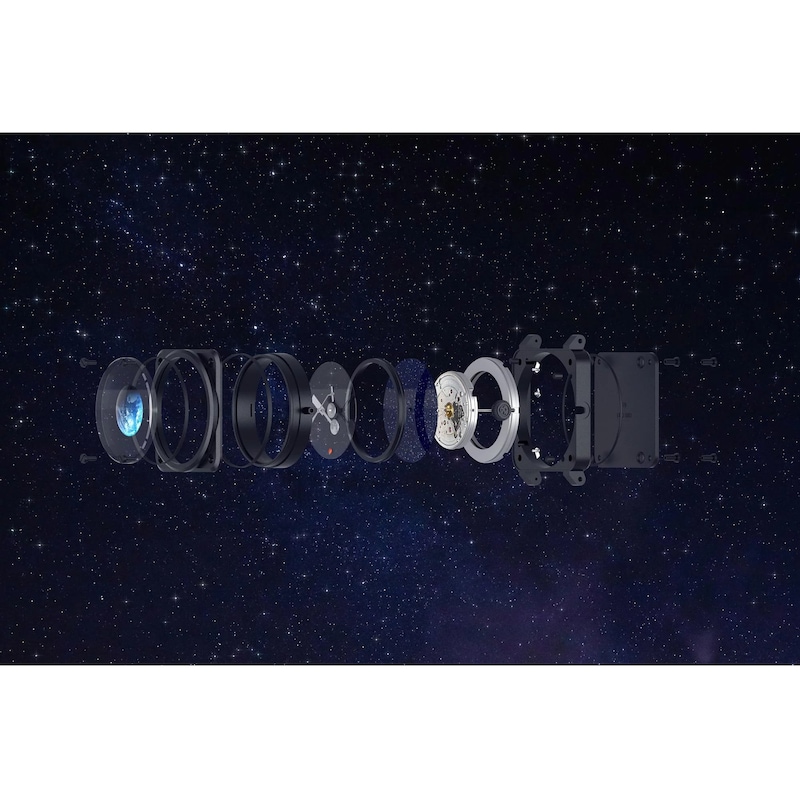 Main Image 4 of Bell & Ross BR-03 Astro Black Rubber Strap Limited Edition Watch