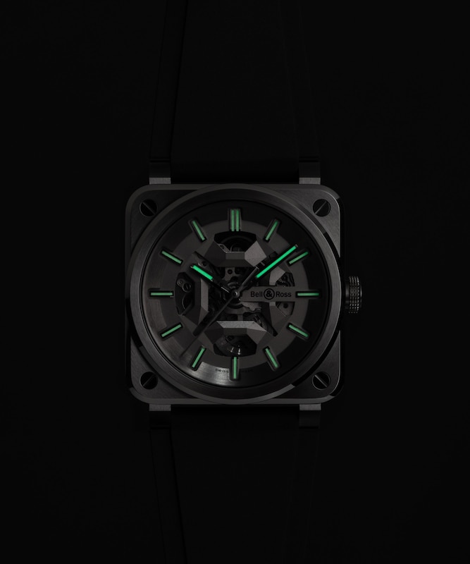 Main Image 5 of Bell & Ross BR 03 / AVIATION Skeleton Dial & Stainless Steel Limited Edition Watch