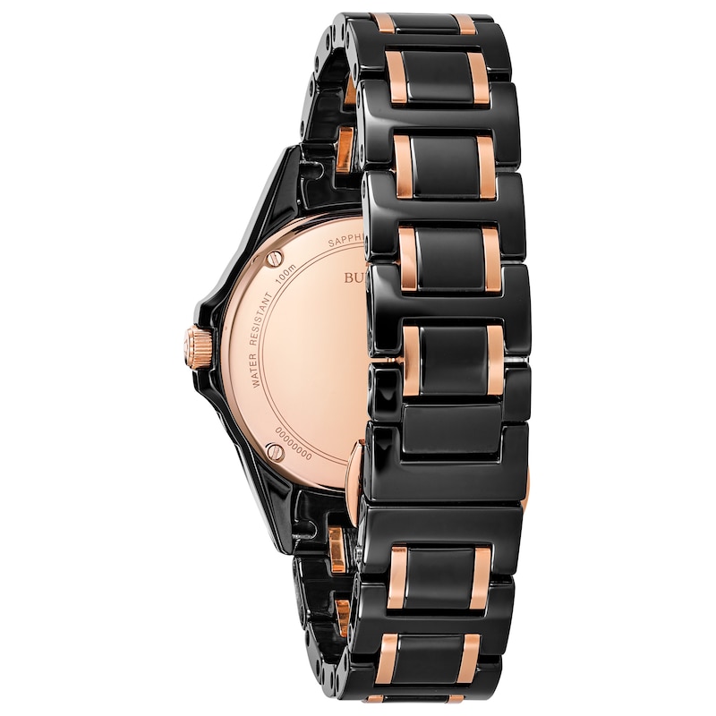 Bulova Marine Star Ladies' Ceramic Two-Tone Bracelet Watch