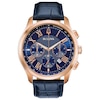 Thumbnail Image 0 of Bulova Men’s Wilton Rose Gold Plated Chronograph Strap Watch