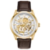 Thumbnail Image 0 of Bulova Sutton Men's Yellow Gold Sutton Skeleton Strap Watch