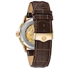 Thumbnail Image 3 of Bulova Sutton Men's Yellow Gold Sutton Skeleton Strap Watch