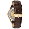 Thumbnail Image 2 of Bulova Sutton Men's Yellow Gold Sutton Skeleton Strap Watch