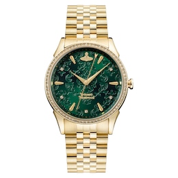 Vivienne Westwood Wallace Ladies' Gold Tone Bracelet Watch