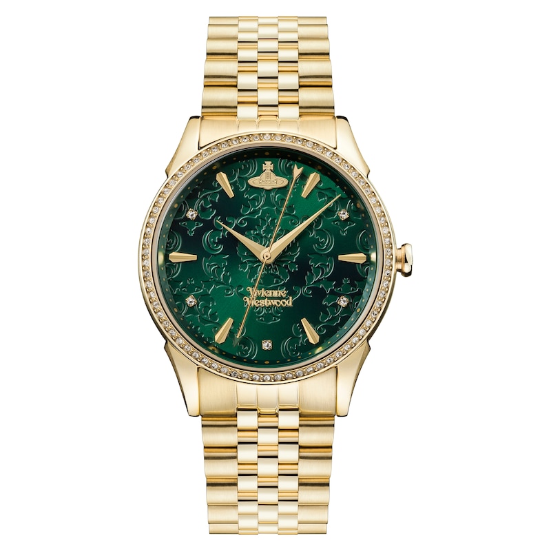 Vivienne Westwood Wallace Ladies' Gold-Tone Bracelet Watch