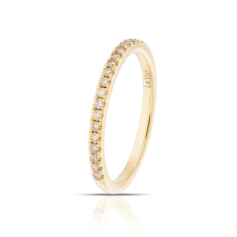 Main Image 2 of Le Vian 14ct Yellow Gold & 0.20ct Diamond Eternity Band