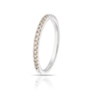 Thumbnail Image 2 of Le Vian 14ct White Gold & 0.20ct Diamond Eternity Band