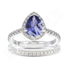 Thumbnail Image 4 of Le Vian 14ct White Gold & 0.20ct Diamond Eternity Band