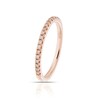 Thumbnail Image 2 of Le Vian 14ct Rose Gold & 0.20ct Diamond Eternity Band