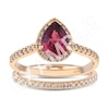 Thumbnail Image 4 of Le Vian 14ct Rose Gold & 0.20ct Diamond Eternity Band
